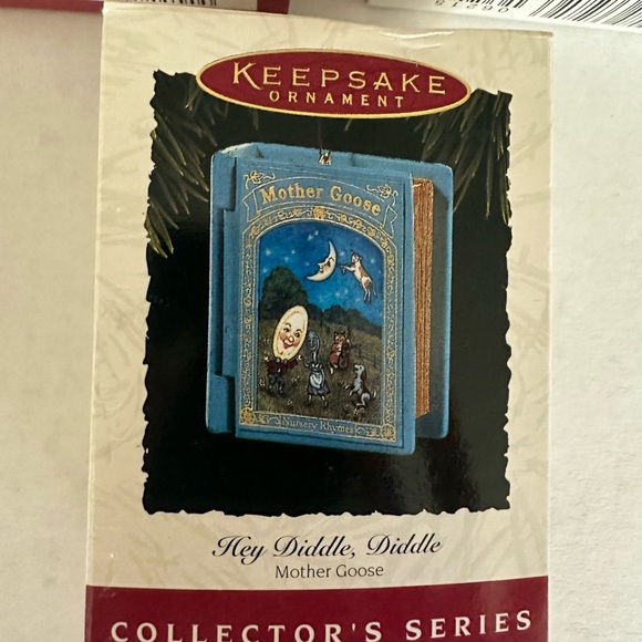 Mother Goose Books Collectors Series Hallmark Ornaments - Set of 3 - Picture 6 of 7